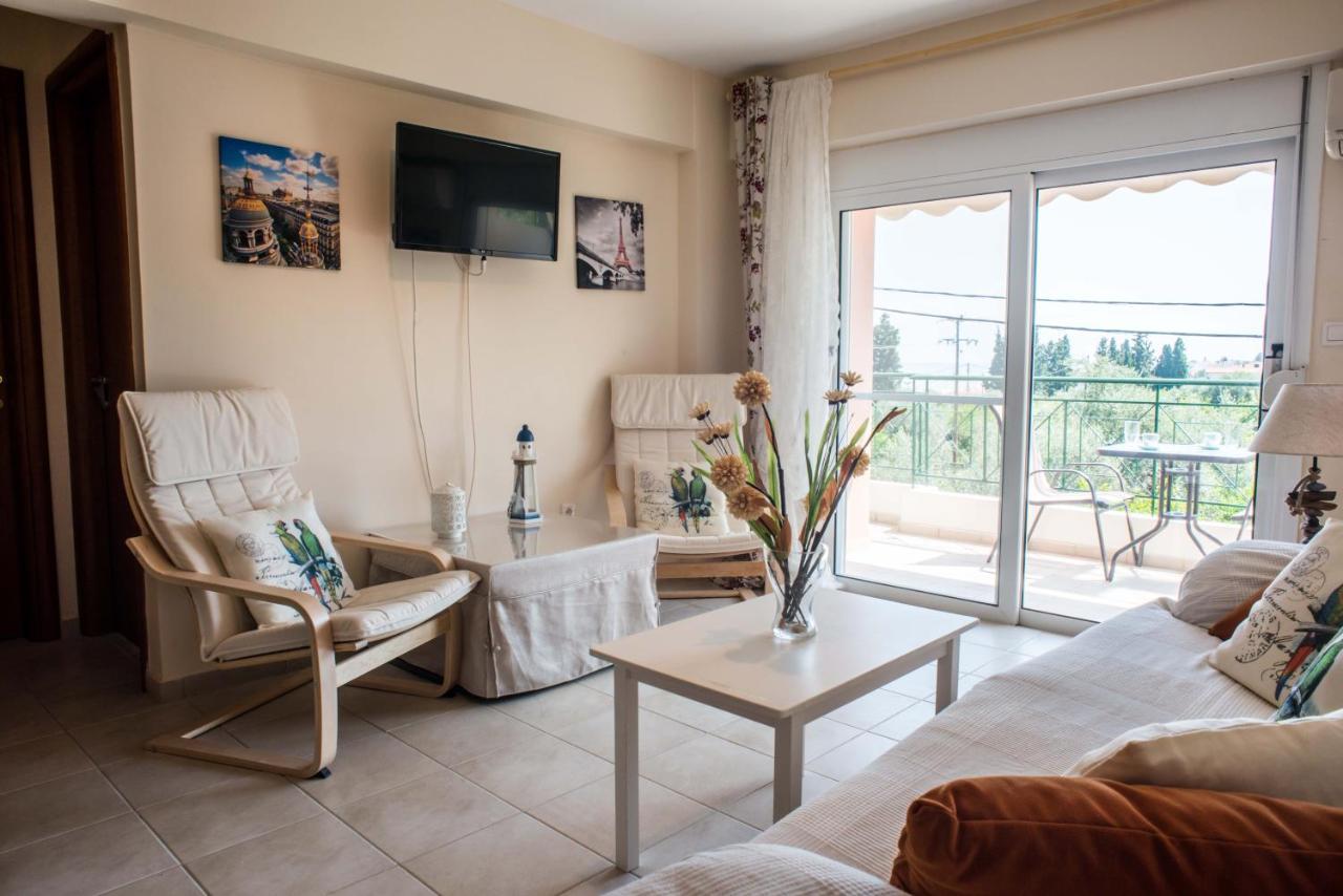 Lovely Apartment Next To The Sea Lygia Korinthias Ligia  Luaran gambar